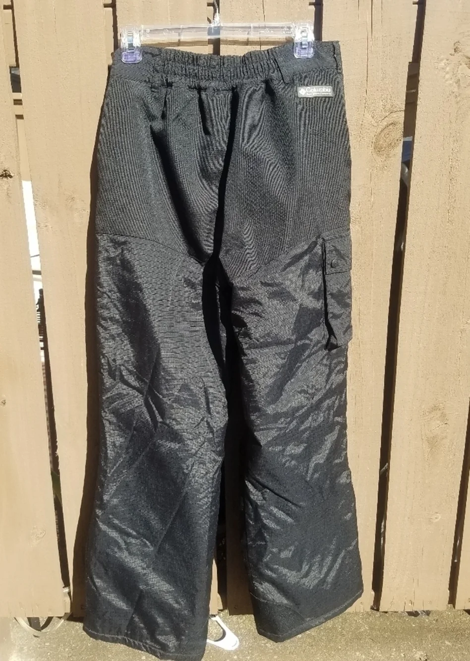 Columbia techtonite black ski pants unisex